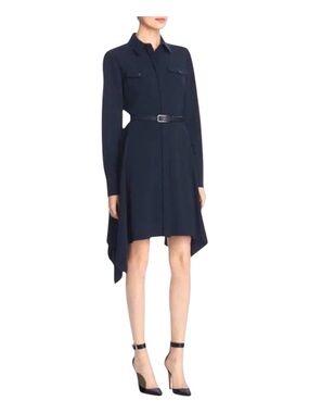 ELIE TAHARI Roxanne Dress in Color Stargazer (Navy Blue), Size 4.